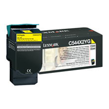 Lexmark C544X2YG Yellow Extra High Yield Toner Cartridge