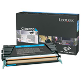 Lexmark C736H2CG Cyan High Yield Toner Cartridge