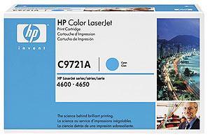 HP C9721A Cyan Toner Cartridge