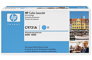 HP C9731A Cyan Toner Cartridge