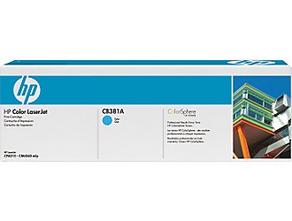HP CB381A Cyan Toner Cartridge