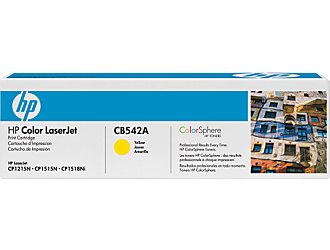 HP CB542A Yellow Toner Cartridge
