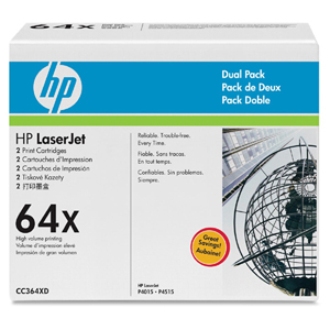 HP CC364XD Dual Pack Black Print Cartridges