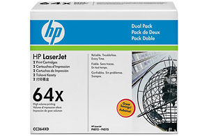 HP CC364XD Dual Pack Black Print Cartridges