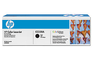 HP CC530A Black Toner Cartridge