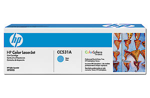 HP CC531A Cyan Toner Cartridge