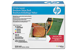 HP CE256A Color Toner Cartridge Tri-Pack
