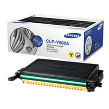 Samsung CLP-Y660A Yellow Toner Cartridge