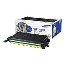 Samsung CLP-Y660B Yellow Toner Cartridge