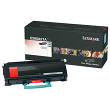 Lexmark E260A21A Black Toner Cartridge