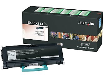 Lexmark E460X11A Black Extra High Yield Return Program Toner Cartridge