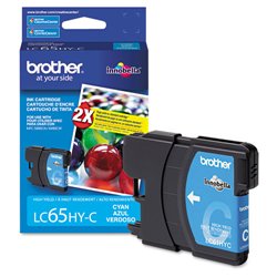 Brother LC65HYC Cyan Ink Cartridge