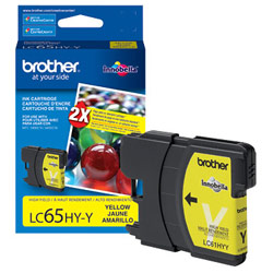 Brother LC65HYY Yellow Ink Cartridge