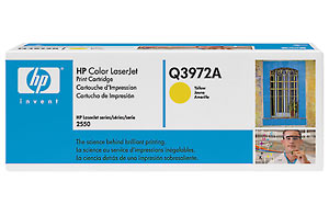 HP Q3972A Yellow Toner Cartridge
