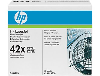 HP Q5942XD Black Toner Cartridge Dual Pack
