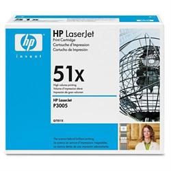 HP Q7551X Black Toner Cartridge