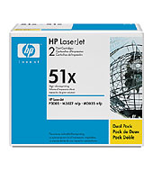 HP Q7551XD Black Toner Cartridge Dual Pack