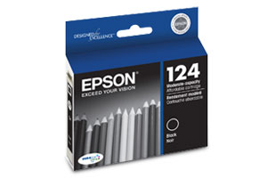 Epson T124120 Black Ink Cartridge