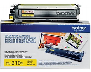 Brother TN210Y Yellow Toner Cartridge