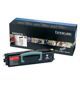 Lexmark X203A21G Black Toner Cartridge