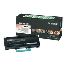 Lexmark X463H11G Black High Yield Toner Cartridge