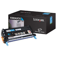 Lexmark X560A2CG Cyan Toner Cartridge