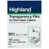 3M HIGHLAND901 Letter 8.5" x 11" Transparency Film
