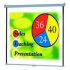 3M PS WB60 Manual Projection Screen