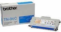 Brother TN04C Cyan Black Toner Cartridge