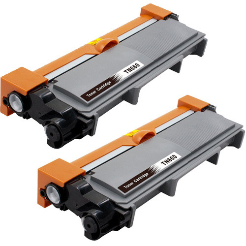 TN-660 2-Pack High Yield Black Toner Cartridge; Yield: 2,600 pages x 2