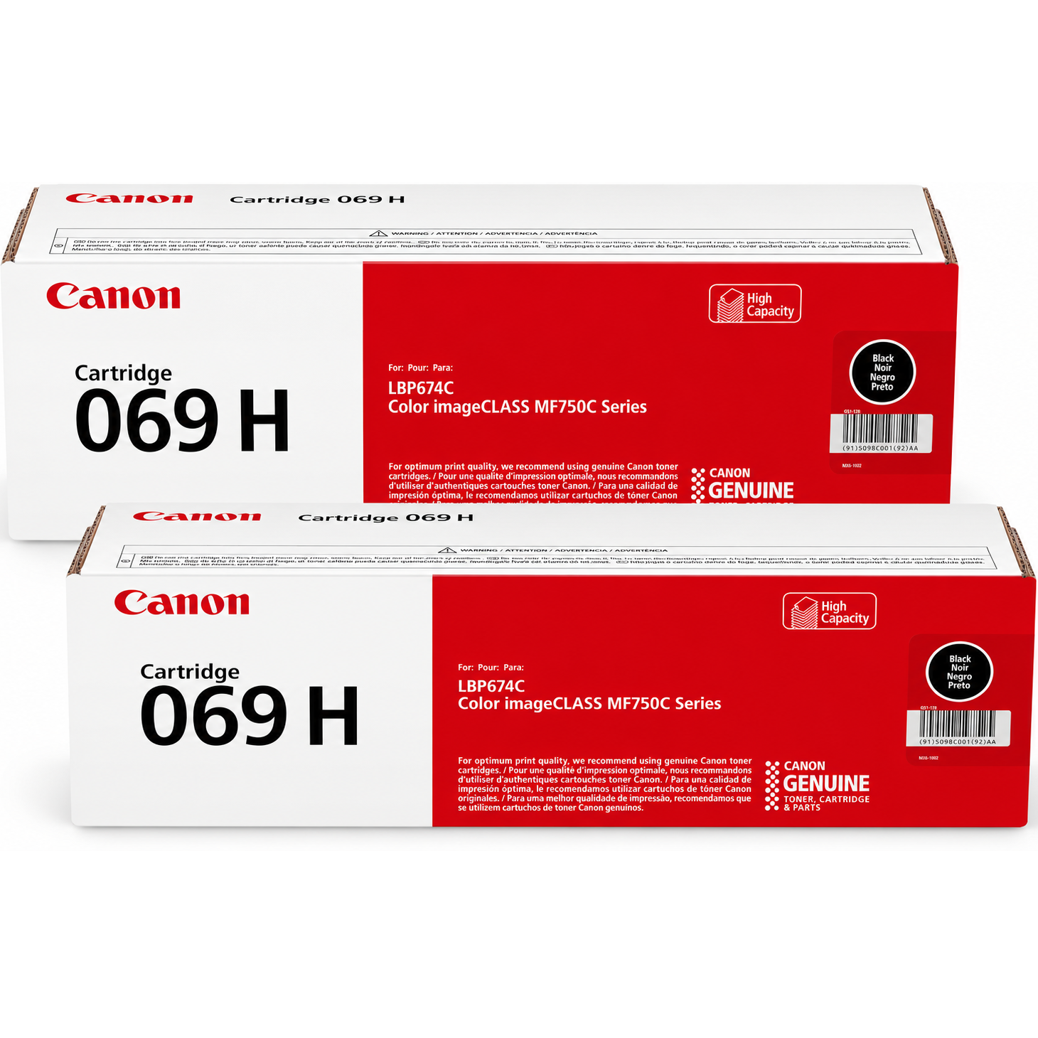 Canon 069 High Capacity 2-PACK