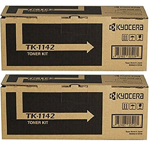 Kyocera TK-1142 Black Toner Cartridge 2-Pack