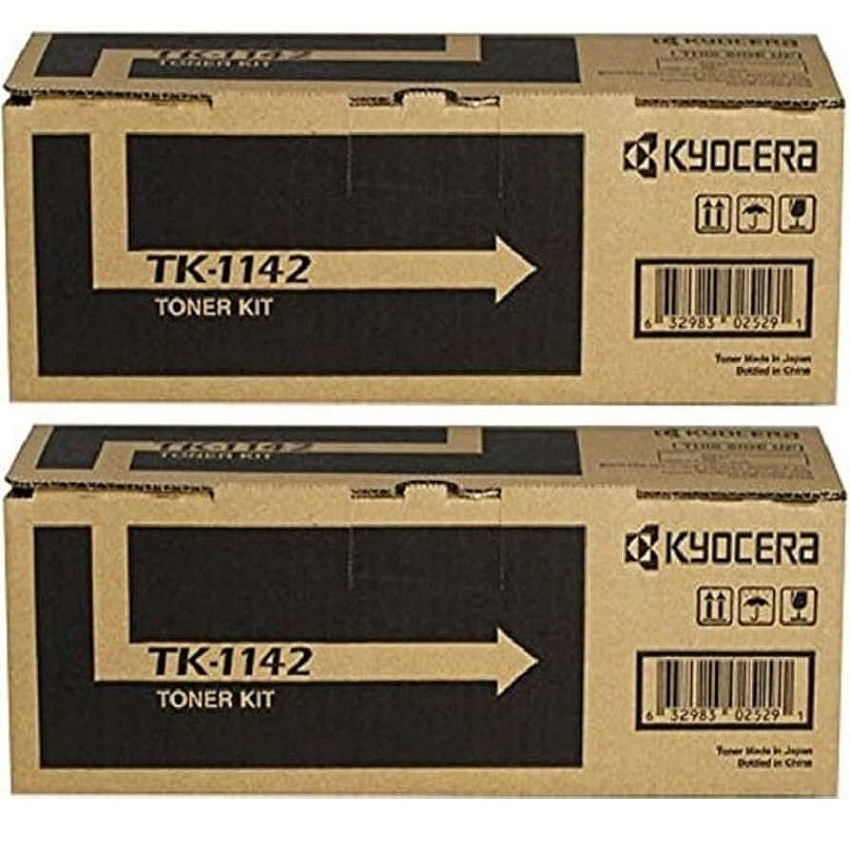 Kyocera TK-1142 Black Toner Cartridge 2-Pack