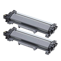 Compatible Brother TN830XL 2PK Black High Yield Printer Toner Cartridge 2-Pack