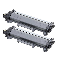 Compatible Brother TN830XL 2PK Black High Yield Printer Toner Cartridge 2-Pack