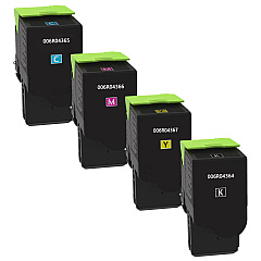 Compatible Xerox 006R04364, 006R04365, 006R04366, 006R04367 High Yield 4-Color Toner Cartridge Bundle