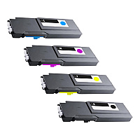Xerox 106R03512, 106R03514, 106R03515, 106R03513 High Yield 4-Color Toner Cartridge Bundle