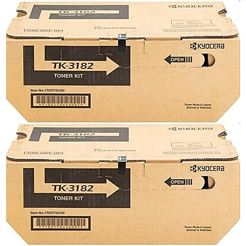 Kyocera TK-3182 Black Toner Cartridge 2-Pack