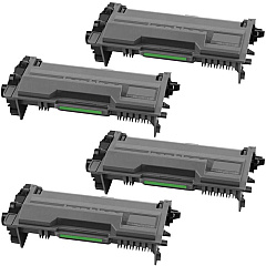 Compatible Brother TN880 Super Hgh Yield Black Toner Cartridge 4-Pack
