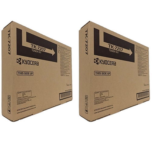 Kyocera TK7207 Black Toner Cartridge 2-Pack