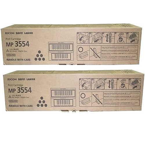 Ricoh 842124 (841993) Black Toner Cartridge 2-Pack