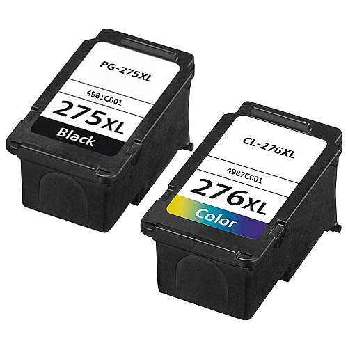 Compatible CL-276XL / PG-275XL Ink High Capacity 2-Pack - for PIXMA TS3520, TS3522 and TR4720 Printers