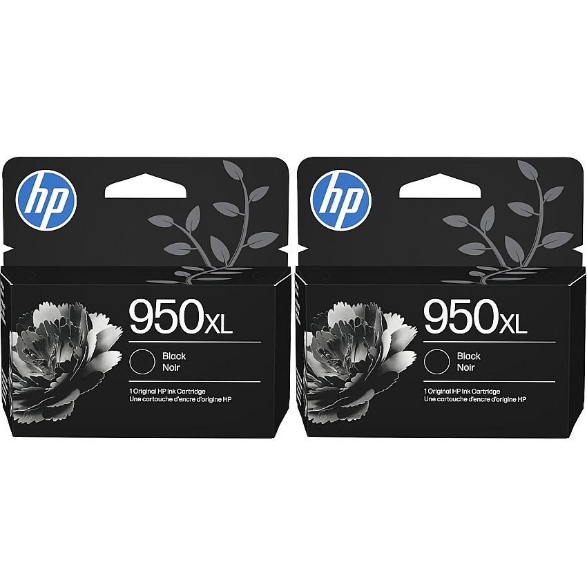 HP 950XL Black Ink Cartridge Bundle