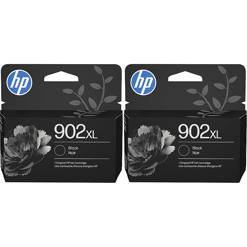 HP 902XL Black High Yield Ink Cartridge Bundle