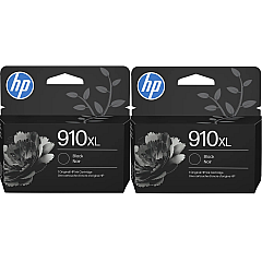 HP 910XL Black High Yield Ink Cartridge Bundle