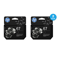 HP 67 Black Ink Cartridge Bundle