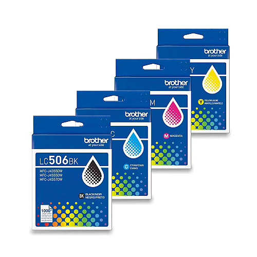 Brother LC506 4-Pack Ink Bundle