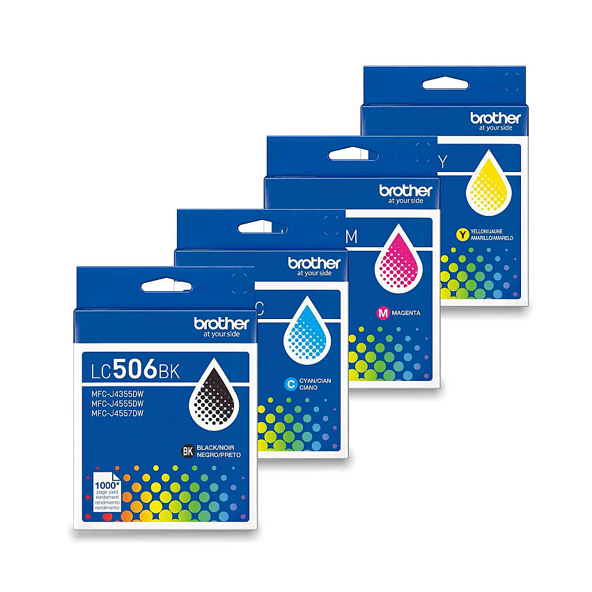 Brother LC506 4-Pack Ink Bundle