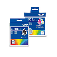Brother LC504 4-Pack Ink Bundle