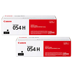 Canon 054H Black Toner Cartridge High Capacity 2-Pack, works with LBP622Cdw, LBP623Cdw, MF641Cdw, MF642Cdw, MF644Cdw